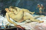 Gustave Courbet Famous Paintings - The Sleepers
